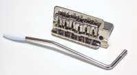 ST40S CR - Ponte tremolo per chitarra elettrica tipo Fender Vintage 6 viti - Cromato