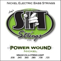 NR630125L - Corde per basso elettrico 6 corde - Power Wound Nickel