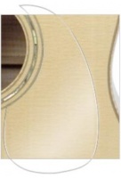 F-4001 TR - Battipenna adesivo per chitarra acustica - Trasparente