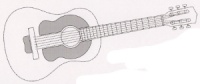 3589 - Protezione per chitarra classica
