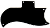 PG-9801-033 - Battipenna per chitarra elettrica tipo SG Gibson - Nero