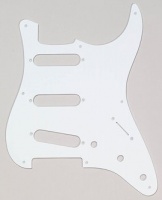 PG-0550-025 - Battipenna per chitarra elettrica tipo Strato - Bianco