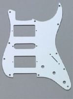 PG-0994-035 - Battipenna per chitarra elettrica tipo Strato - Bianco