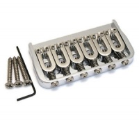 41060 C - Ponte fisso per chitarra elettrica 6 corde - Cromato