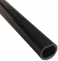 5006 - Carbon Rod Tube per chitarra acustica - Profilo Ellittico