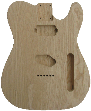 BTSA HB - Corpo per chitarra elettrica tipo Tele - Frassino