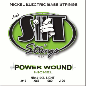 NR45100L - Corde per basso elettrico 4 corde - Power Wound Nickel