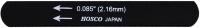 H-NF-085 - Lima per manutenzione capotasti - 085''