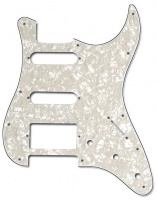 ST63 PWH - Battipenna per chitarra elettrica tipo Strato - Madreperla Bianco