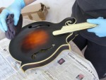 Verniciatura mandolino